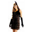 Flapper Adult whalloween Costume M