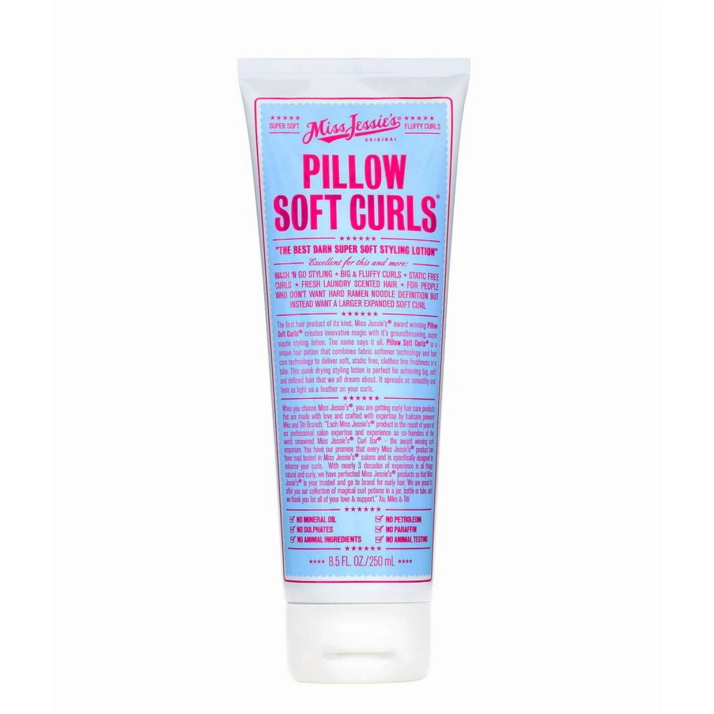 (2 pack) Miss Jessie's Pillow Soft Curls, 8.5oz Cream