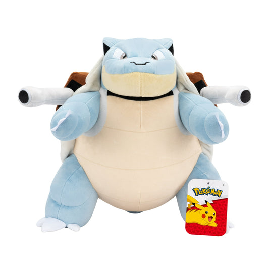 Pokemon Blastoise Plush - 12-inch Soft Plush with Authentic Details